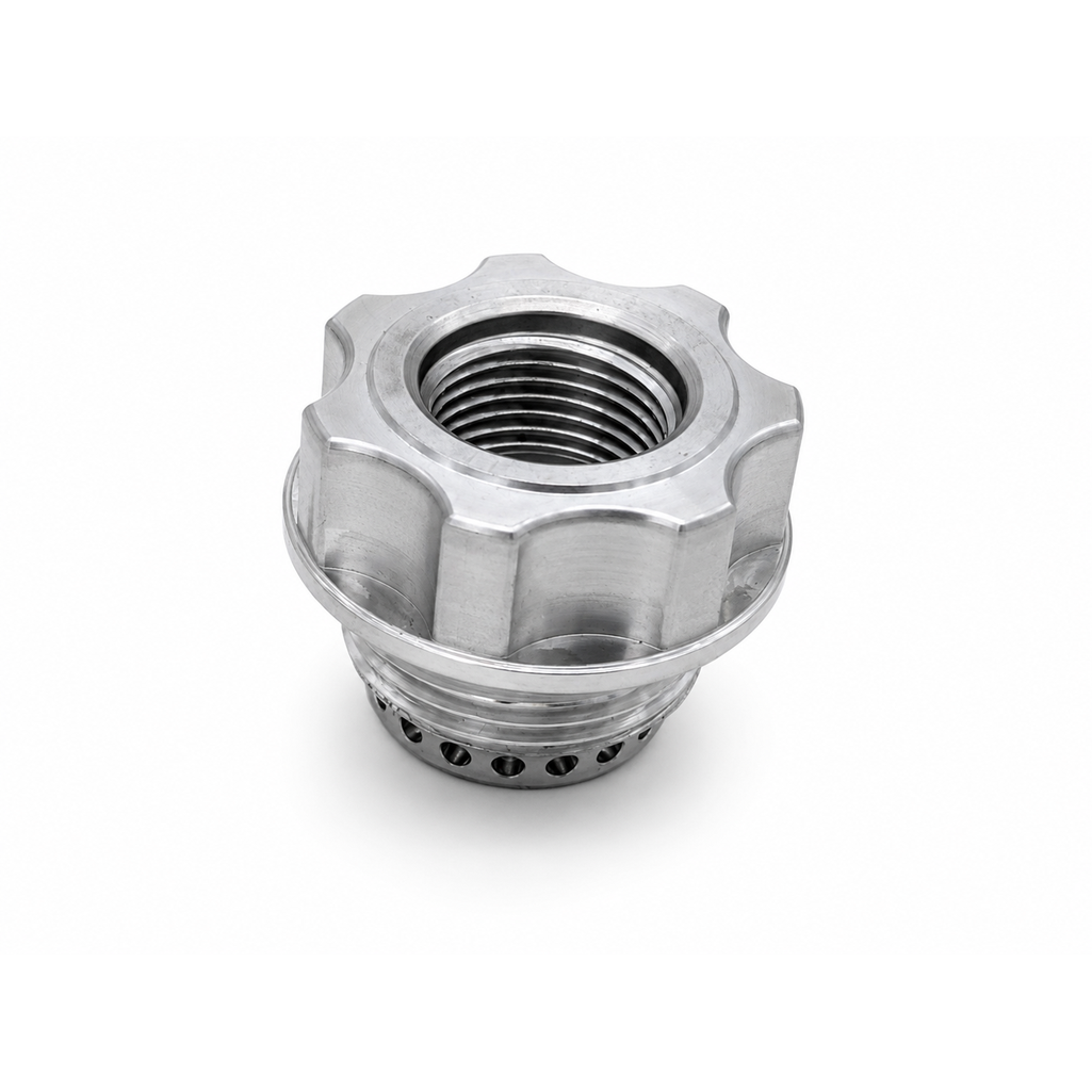 Granatelli Motorsports 280113 Billet Valve Cover Breather