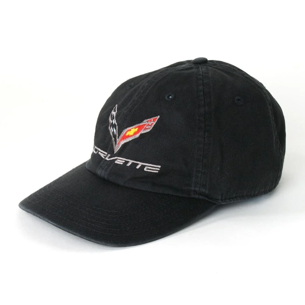 C7 Corvette Logo - Premium Garment Washed Cap/Hat