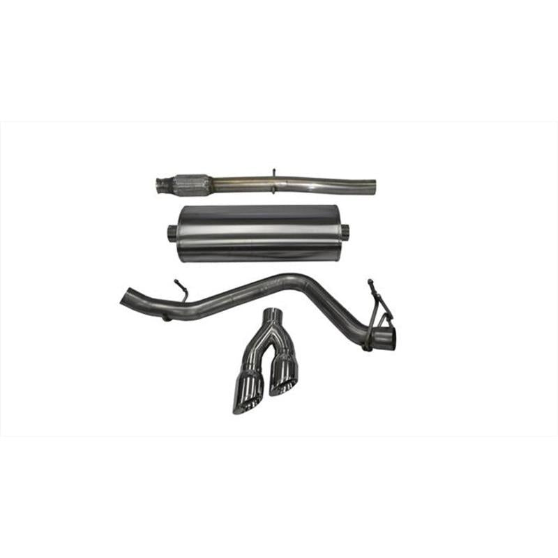 Corsa 2014-2019 Chevy Silverado 1500 5.3L V8 CC / SB 3in Single Side Exit Touring Cat-Back Exhaust