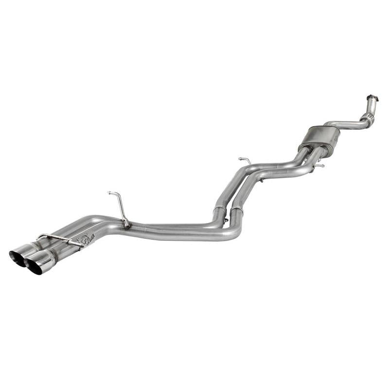 aFe MACHForce XP Exhaust Cat-Back SS-304 09-12 Audi A4 (B8) L4 2.0L (t)-SR1 Performance
