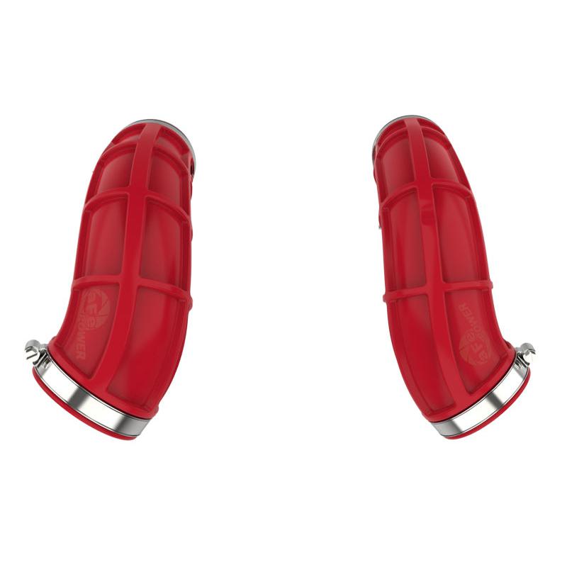 aFe Power 22-24 Toyota Land Cruiser (J300) / 22-24 Toyota Tundra V6-3.4L (tt) Red Turbo Inlet Pipes-SR1 Performance