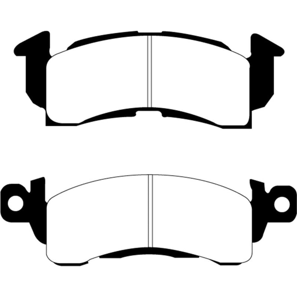EBC Yellowstuff Front Brake Pads for Pontiac Firebird and Chevrolet Camaro – Part Number DP41145R