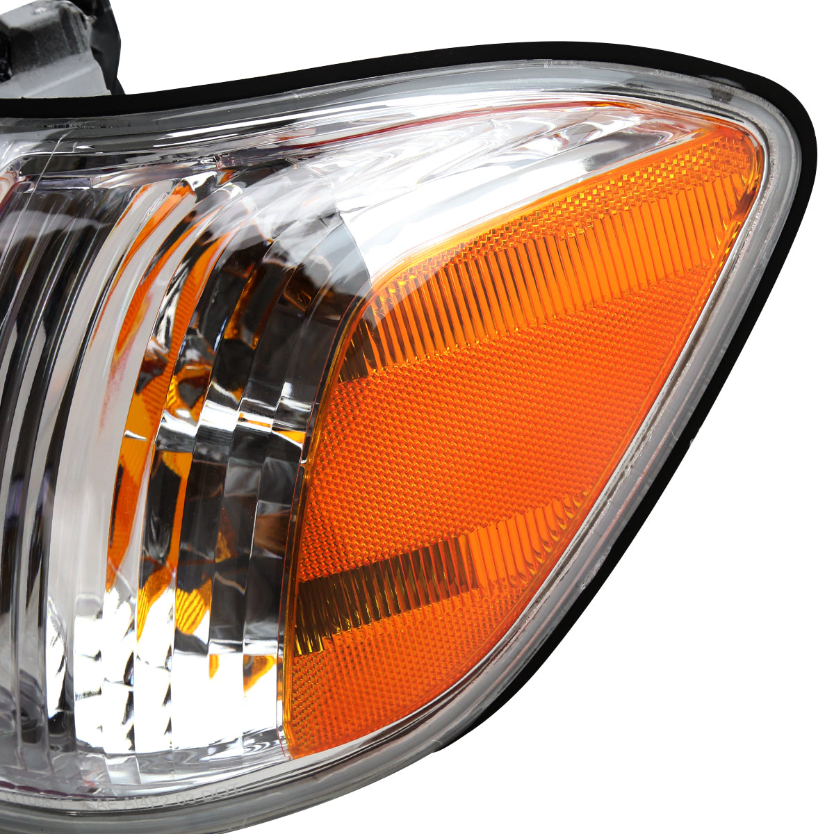 2005-2006 Toyota Tundra/2005-2007 Sequoia Switchback Sequential LED Bar Factory Style Headlights w/Corner Lamps (Chrome Housing/Clear Lens)