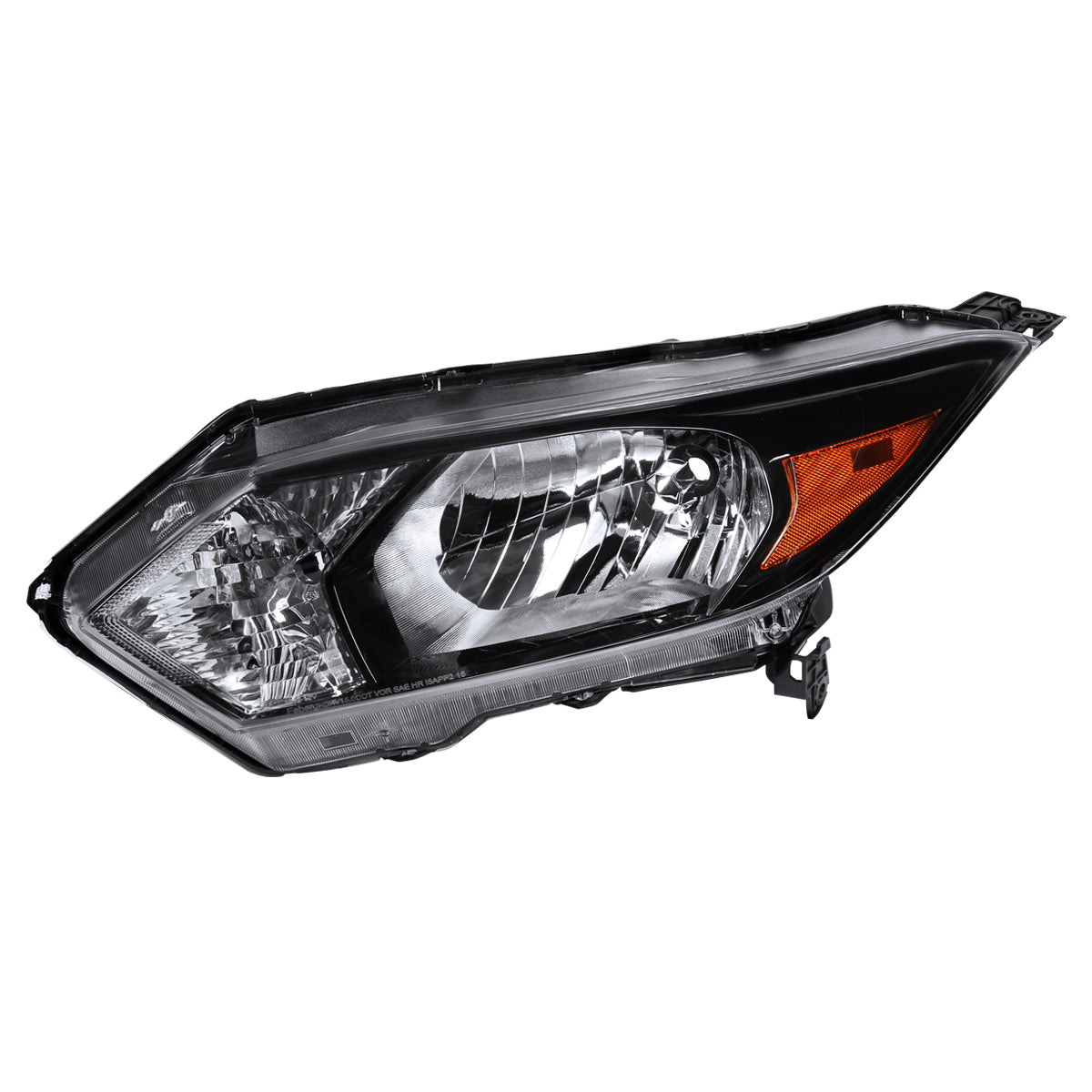 2016-2018 Honda HR-V Clear Lens Crystal Headlight w/ Amber Reflector - Driver Side Only