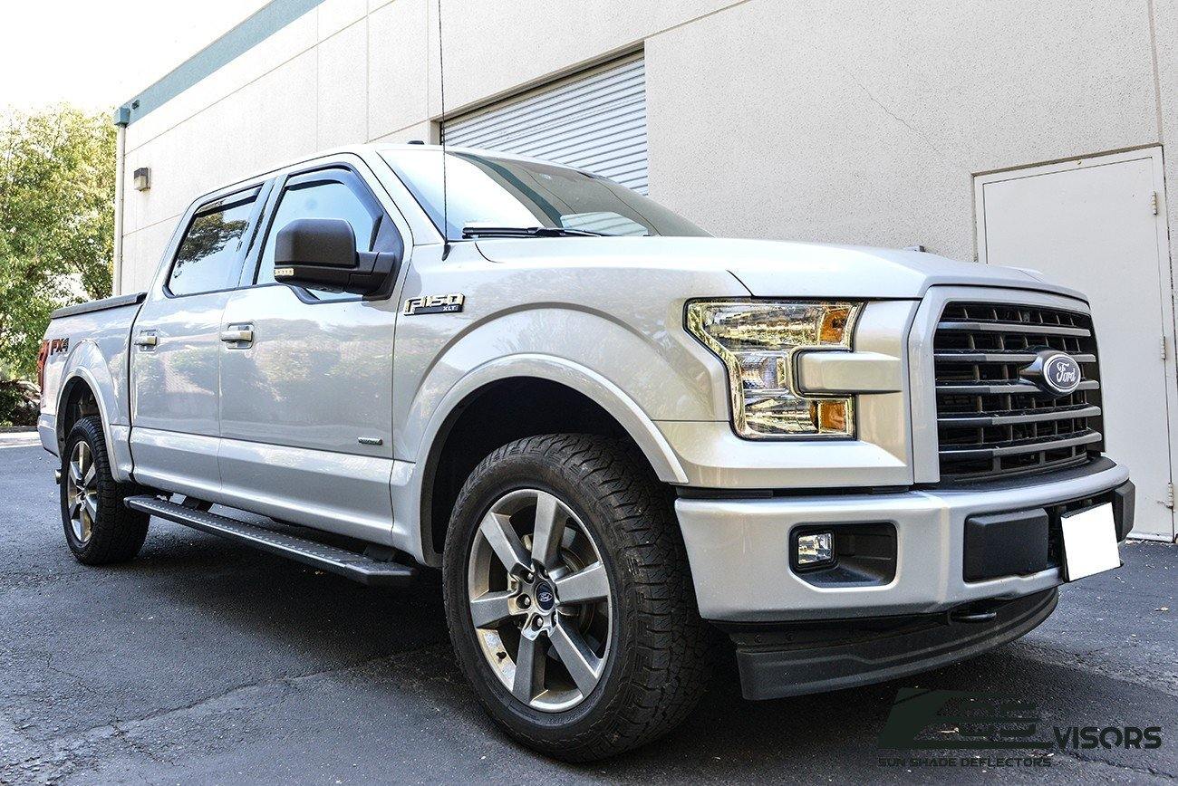 2015-20 Ford F-150 Crew Cab Window Visors - Extreme Online Store