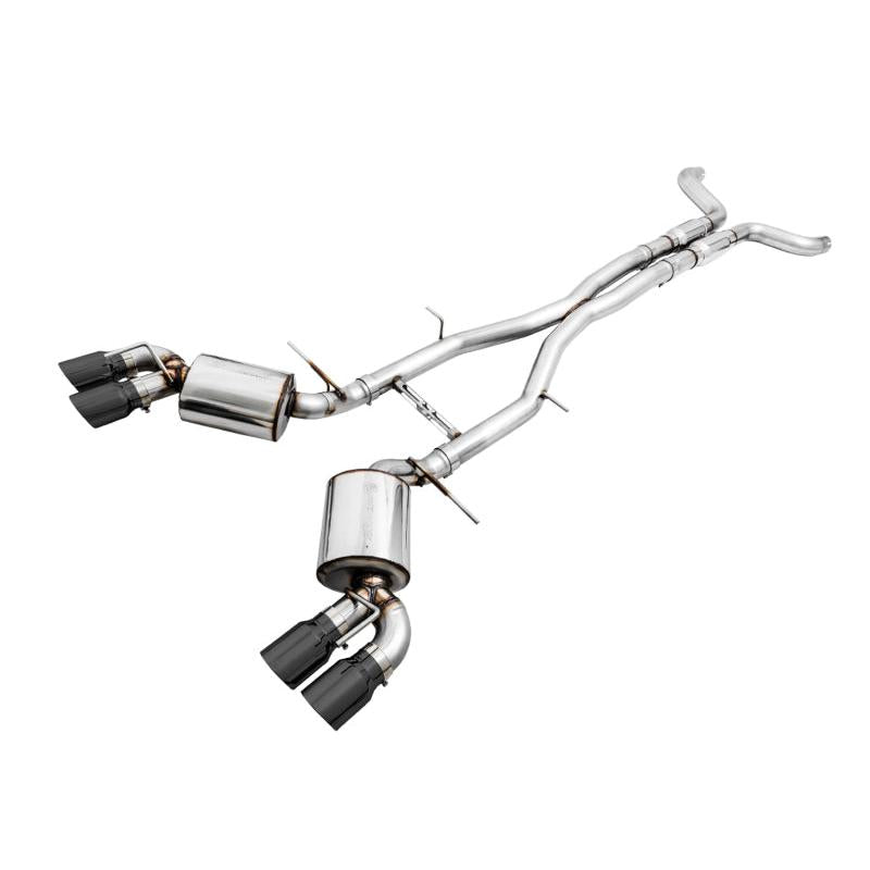 AWE Tuning 16-19 Chevy Camaro SS Res Cat-Back Exhaust -Touring Edition (Quad Diamond Black Tips)