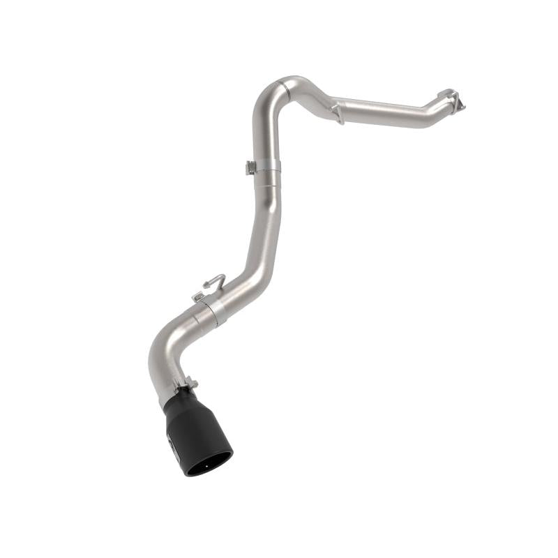 aFe 2021+ Jeep Gladiator V6-3.0L (td) Vulcan Series 3in 304 SS DPF-Back Exhaust System - Black Tip-SR1 Performance