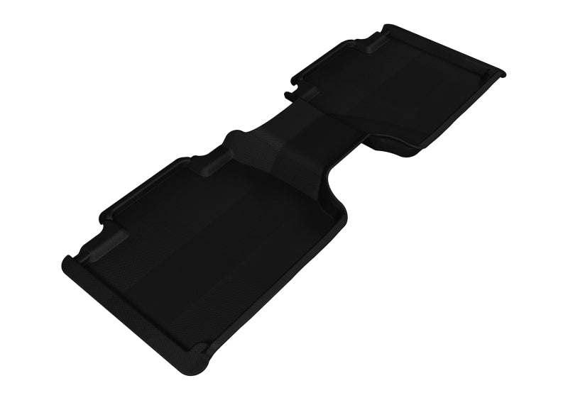3D MAXpider 2012-2020 Toyota Tacoma Access Cab Kagu 2nd Row Floormats - Black-SR1 Performance