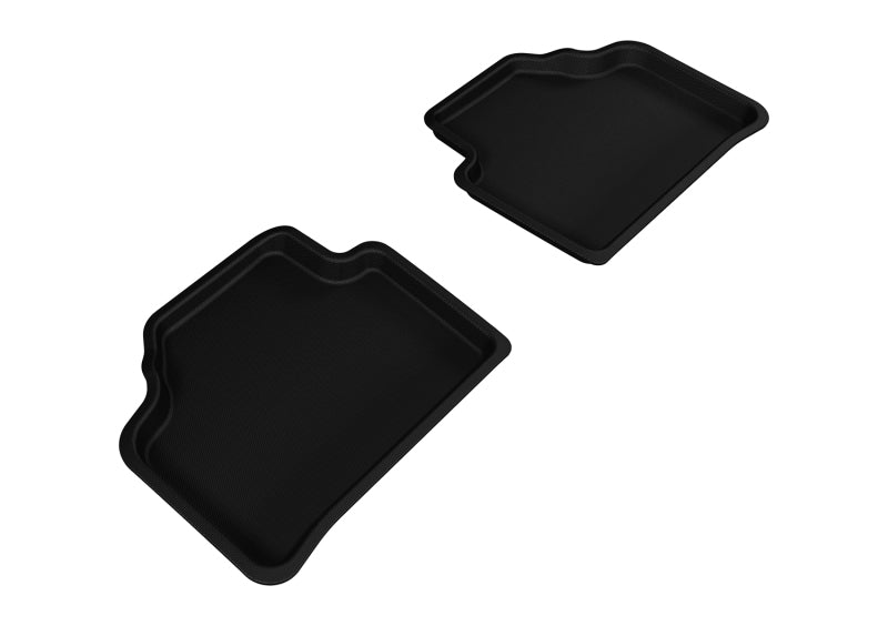 3D MAXpider 2013-2015 BMW X1 E84 Kagu 2nd Row Floormats - Black-SR1 Performance
