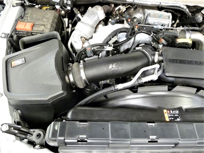 K&N 2020+ Chevrolet Silverado 2500/3500 V8-6.6L DSL Performance Intake System-SR1 Performance