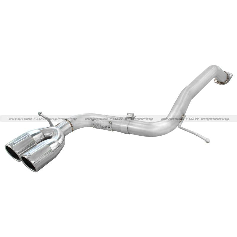 aFe Takeda Exhaust Axle-Back 08-14 Scion xB L4 2.4L 304SS Polished Dual Tips Exhaust-SR1 Performance