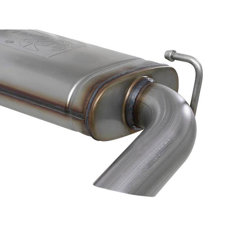 aFe MACHForce XP 18-20 Jeep Wrangler (JL) L4-2.0L (t) 3in 409 SS Cat-Back Hi-Tuck Exhaust-SR1 Performance
