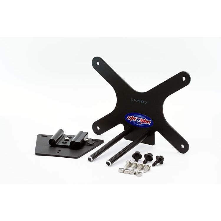09-11 Maserati GranTurismo License Plate Frame Bracket-SR1 Performance