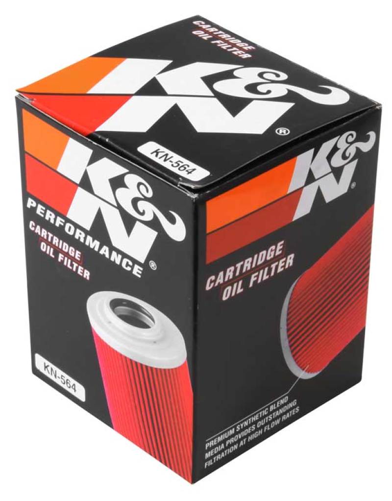 K&N Can/AM Spyder RT 998/ Buell 1125R -2.2219in OD x 0.969in ID x 3.813in H Oil Filter-SR1 Performance
