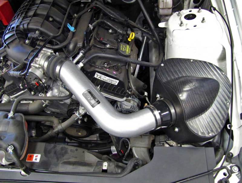 K&N 11-12 Ford Mustang 3.7L V6 Typhoon Cold Air Intake-SR1 Performance