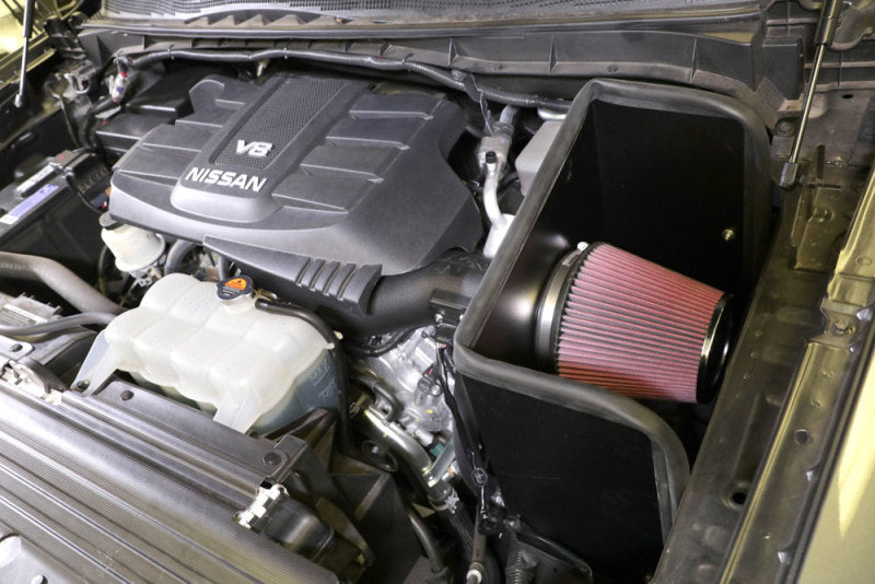K&N 17-18 Nissan Titan XD V8 5.6L Aircharger Performance Intake-SR1 Performance