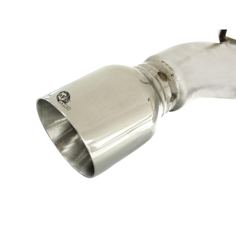 aFe MACHForce XP Exhaust 3in Stainless Stee CB/10-13 Chevy Camaro V8-6.2L (td) (pol tip)-SR1 Performance