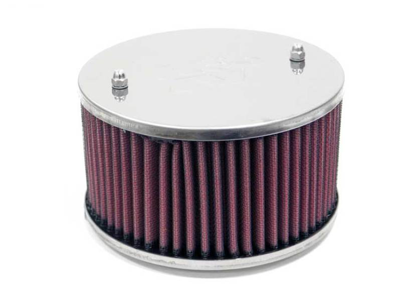K&N Universal Custom Air Filter - Round 1.625in Flange / 1.625in ID / 2.75in Overall Height-SR1 Performance
