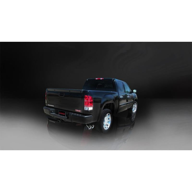 Corsa 1999-2006 GMC Sierra Reg. Cab/Short Bed 1500 4.8L V8 Polished Sport Cat-Back Exhaust