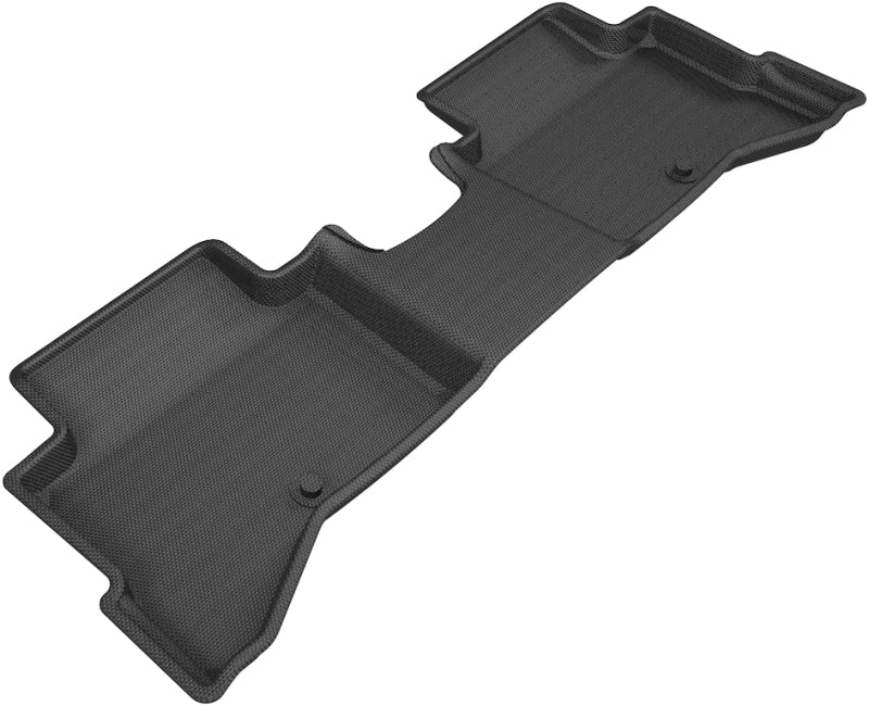 3D MAXpider 2017-2019 Kia Niro Kagu 2nd Row Floormats - Black-SR1 Performance
