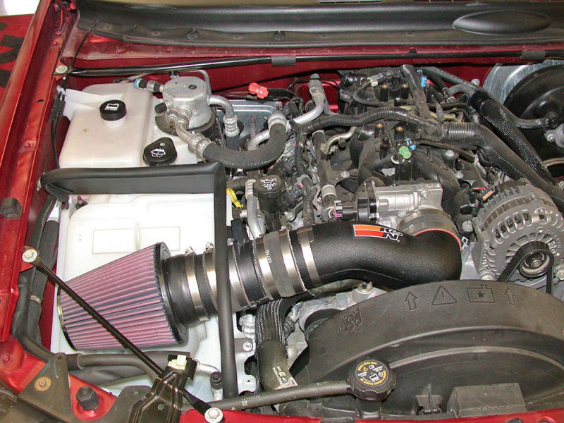 K&N 03-04 Chevrolet Trailblazer V8-5.3L / 03-04 GMC Envoy V8-5.3L Performance Intake Kit-SR1 Performance