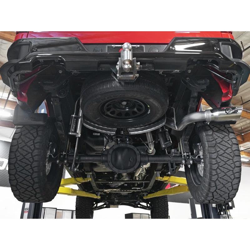 afe Apollo GT Series 19-20 GM 1500 2.7L (t) 409 SS CB Exhaust System w/Polished Tip-SR1 Performance