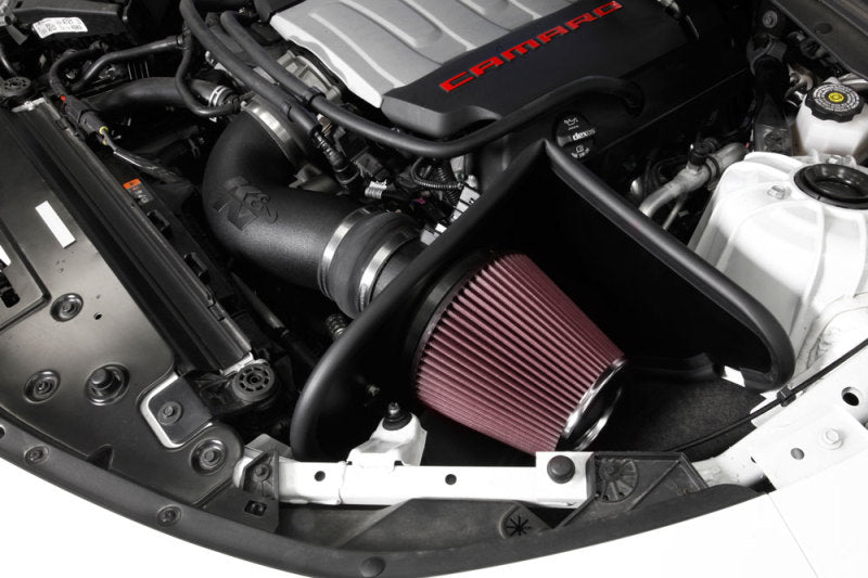 K&N 2016 Chevy Camaro SS V8-6.2L Aircharger Performance Intake-SR1 Performance