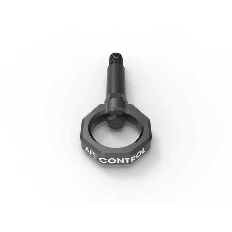 aFe Control Front Tow Hook Grey BMW F-Chassis 2/3/4/M-SR1 Performance