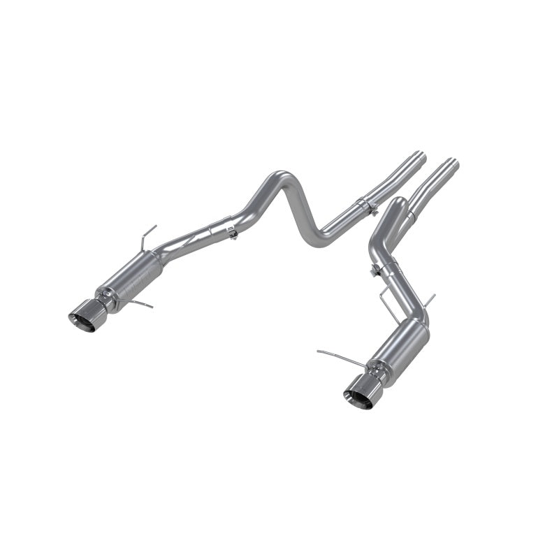 MBRP 11-12 Ford Shelby GT 500 T304 3in Cat Back Dual Split Rear Race Version 4.5in Tips-SR1 Performance