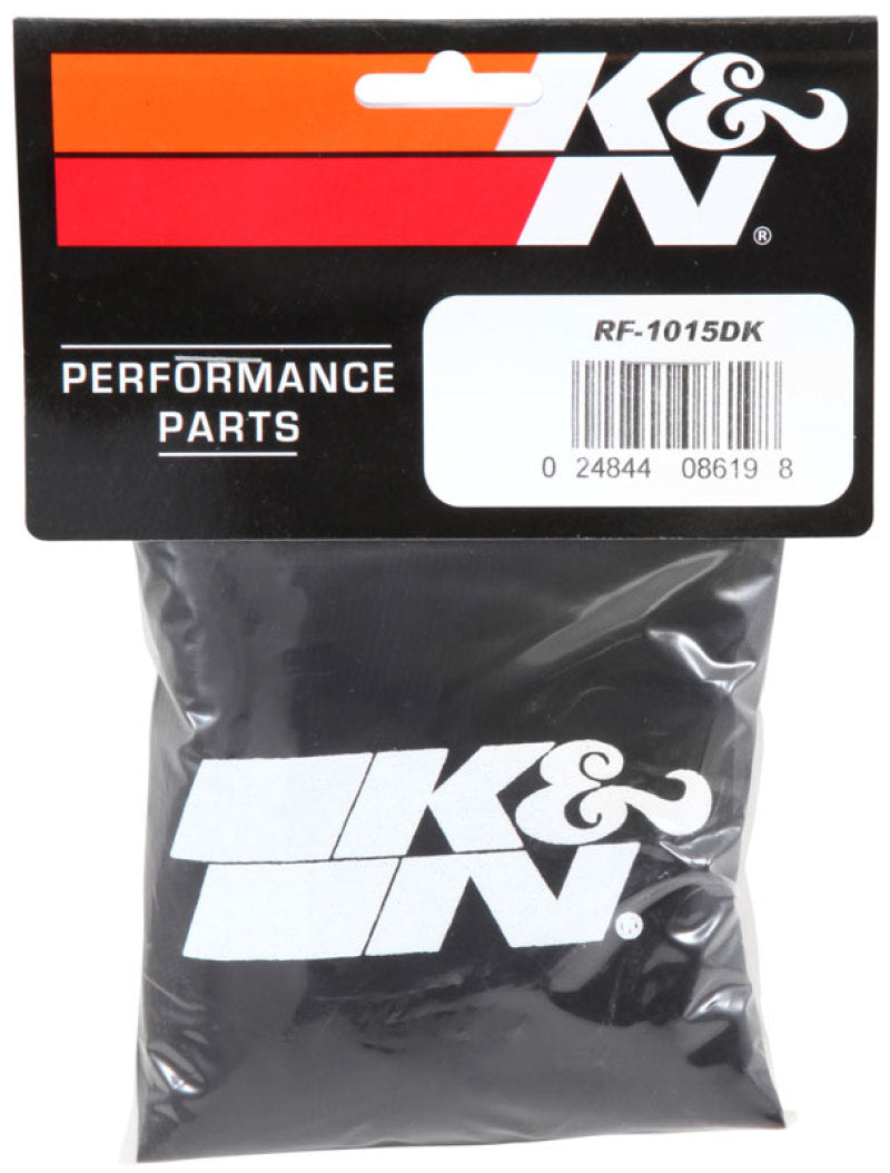 K&N Air Filter Wrap Drycharger - Black-SR1 Performance