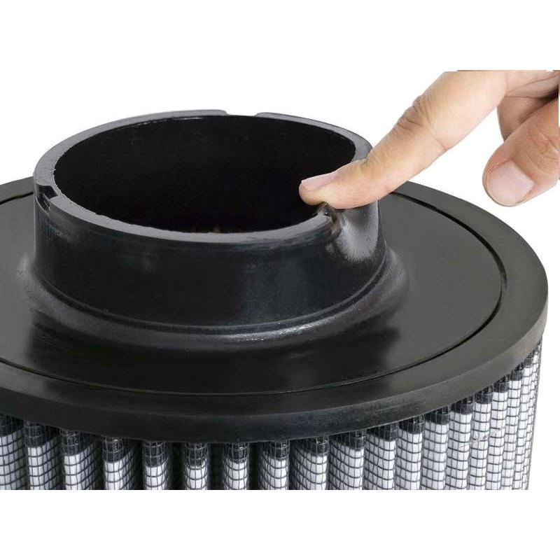 aFe Magnum FLOW Universal Air Filter w/ Pro DRY S Media 4 F x 8-1/2in B x 8-1/2in T x 11in H-SR1 Performance