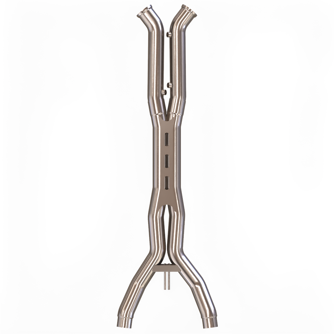 3" SS Competition ULTRA X Pipe. 2014-2019 Corvette C7. Connects to OEM.