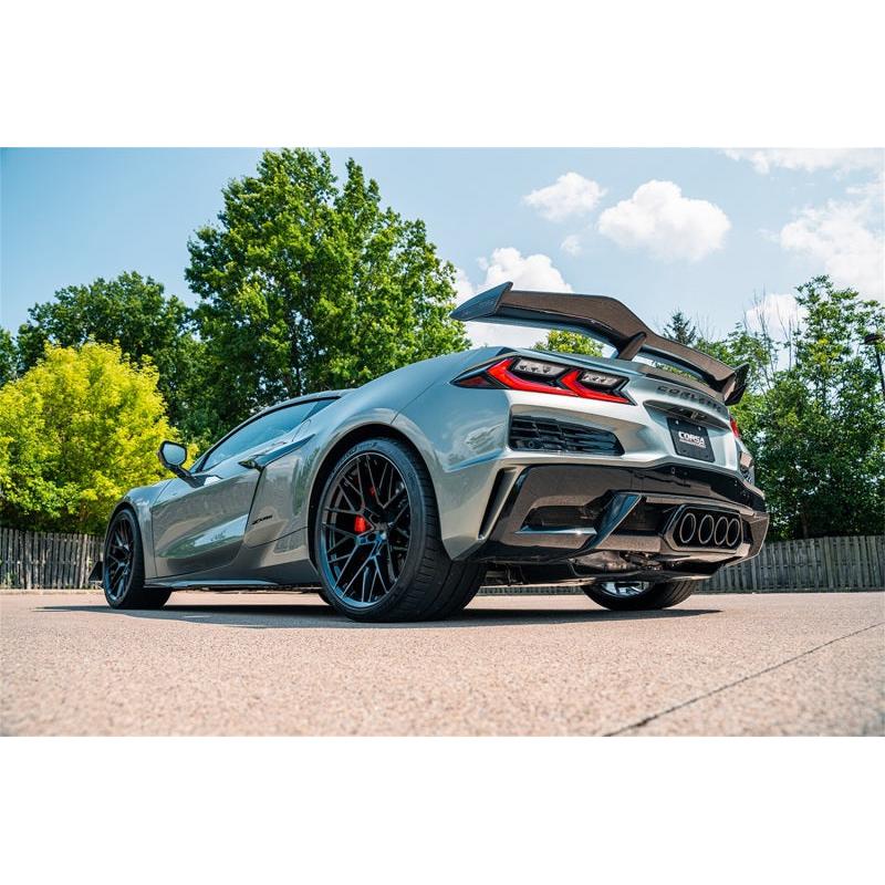 Corsa 23-24 Chevrolet Corvette C8 Z06 3in Valved Cat-Back Exhaust Muffler System (ReUses Stock Tips)