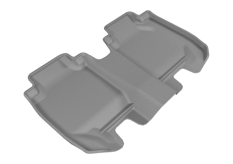 3D MAXpider 2016-2020 Honda Hr-V Kagu 2nd Row Floormats - Gray-SR1 Performance