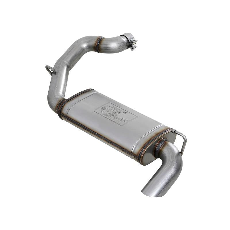 aFe MACH Force-Xp Hi-Tuck 3in 409 SS 18-20 Jeep Wrangler JL 2.0/3.6 Axle-Back Exhaust-SR1 Performance