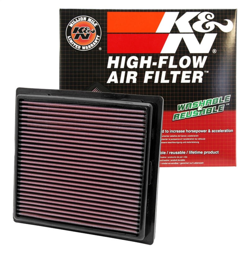 K&N 11 Jeep Grand Cherokee / 11 Dodge Durango Replacement Panel Air Filter-SR1 Performance
