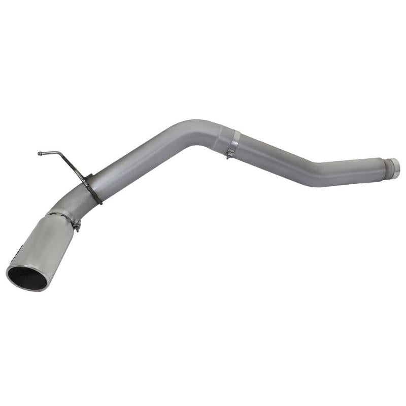 aFe LARGE Bore HD Exhausts 5in DPF-Back SS-409 2016 Nissan Titan XD V8-5.0L CC/SB (td)