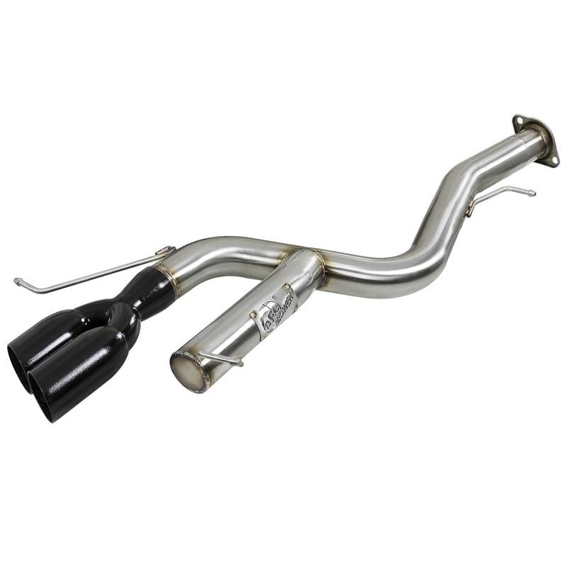 aFe MACHForce XP 08-13 BMW 135i L6-2.0L N54/N55 3in. 304 SS Axle-Back Exhaust w/Black Tips-SR1 Performance
