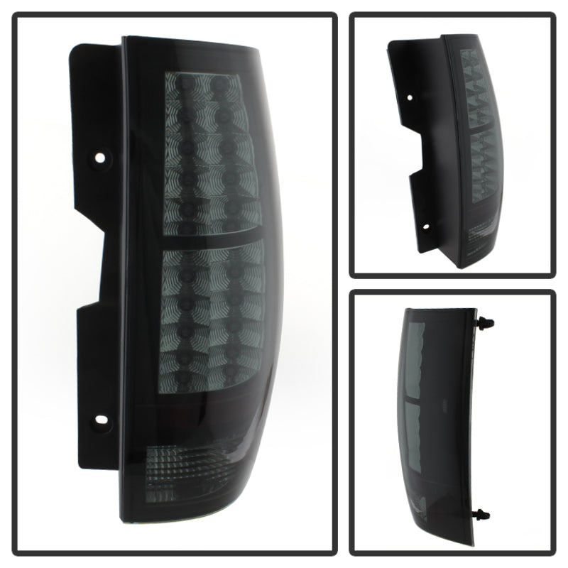 Spyder Chevy Suburban/GMC Yukon/Yukon Denali 07-14 LED Tail Lights Blk Smke ALT-YD-CSUB07-LED-BSM-SR1 Performance