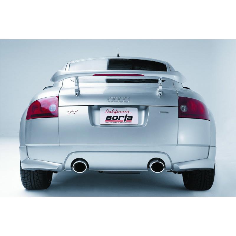 Borla 01-06 Audi TT Quattro 1.8T 225HP MT AWD 2dr Single Split Rear Exit SS Catback Exhaust