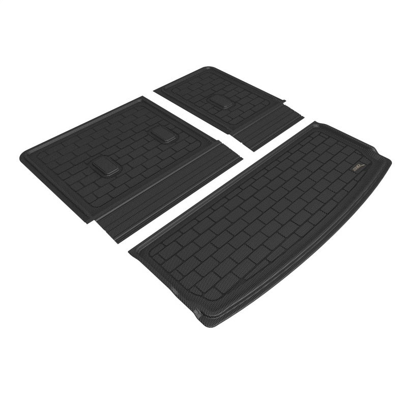 3D MAXpider 2021 Chevrolet Tahoe / GMC Yukon Behind R3 Seatback Protector Cargo Liner - Black-SR1 Performance