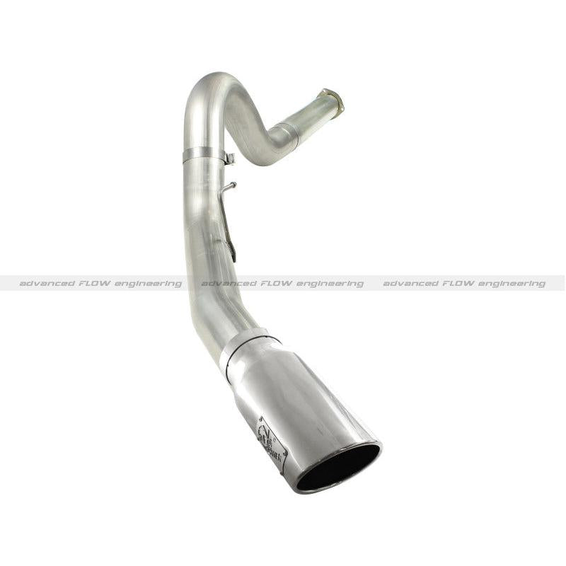 aFe MACHForce XP 5in DPF-Back Stainless Steel Exh Sys, polished tip,Ford Diesel Trucks 11-14 V8-6.7L-SR1 Performance