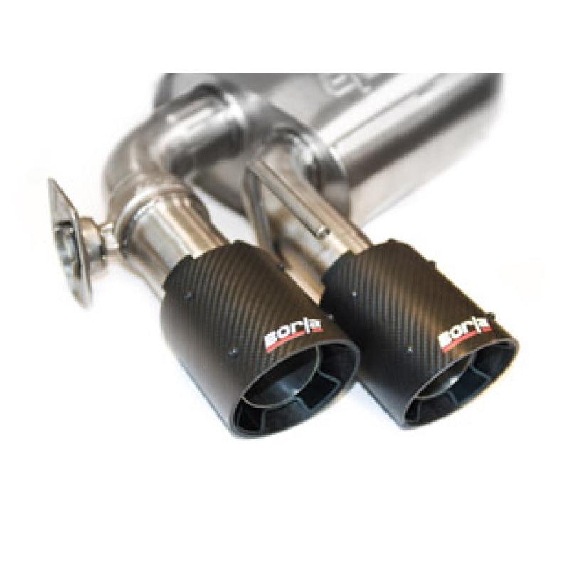 Borla 19 Chevrolet Silverado/GMC Sierra 1500 6.2L SS ATAK Catback Exhaust - Carbon Fiber Tips