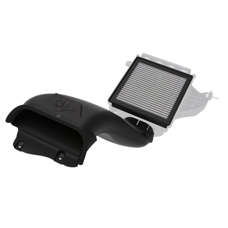 aFe 21-24 Ford F-150 V6/V8 Dynamic Air Scoop w/ Pro DRY S Filter (D.A.S. PLUS)-SR1 Performance