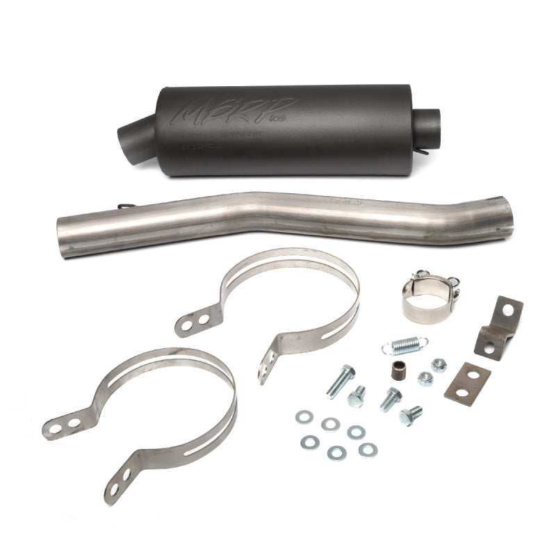 MBRP 05-07 Suzuki LT A 700 King Quad Slip-On Exhaust System w/Performance Muffler-SR1 Performance
