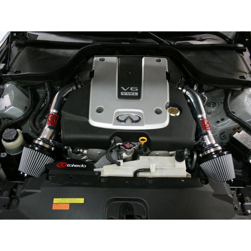 aFe Takeda Intakes Stage-2 PDS AIS PDS Infiniti G37 Coupe 08-12 V6-3.7L (pol)-SR1 Performance