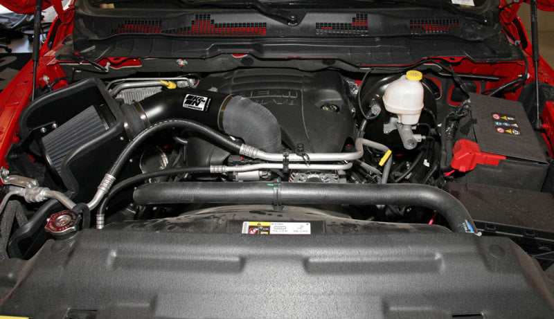 K&N 09-13 Dodge Ram 1500 Pickup 5.7L V8 / 11-13 Ram 1500 5.7L V8 Black Performance Intake Kit-SR1 Performance