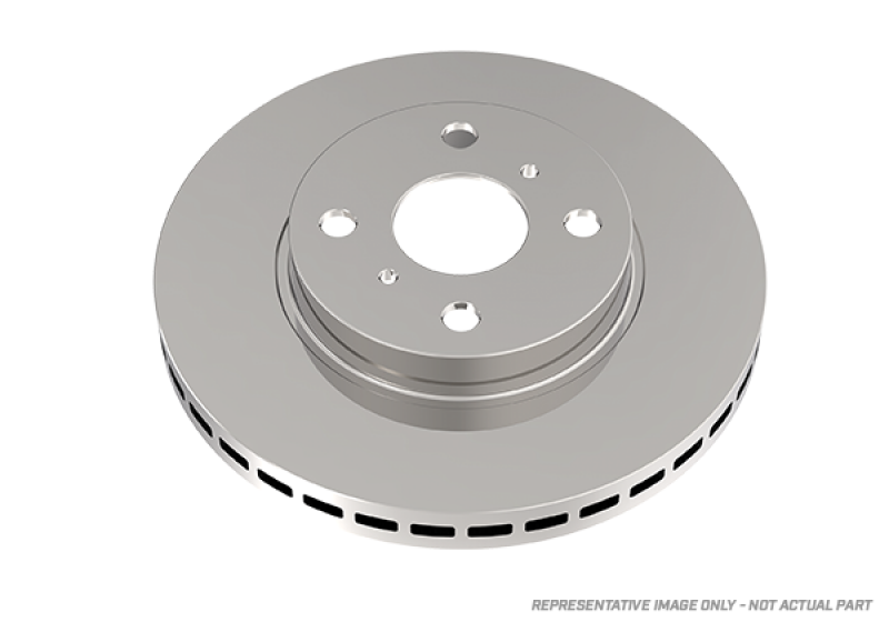 DBA EnShield Standard Rear Brake Rotor for Subaru WRX STI 2015-2021 with Brembo 6-Pot Calipers and 19-Inch Rim