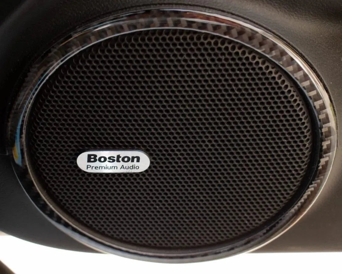 [2pcs Set] Carbon Fiber Door Speaker Overlay for Chevrolet Camaro 2010-2015 - carbonaddons Carbon Fiber Parts, Accessories, Upgrades, Mods