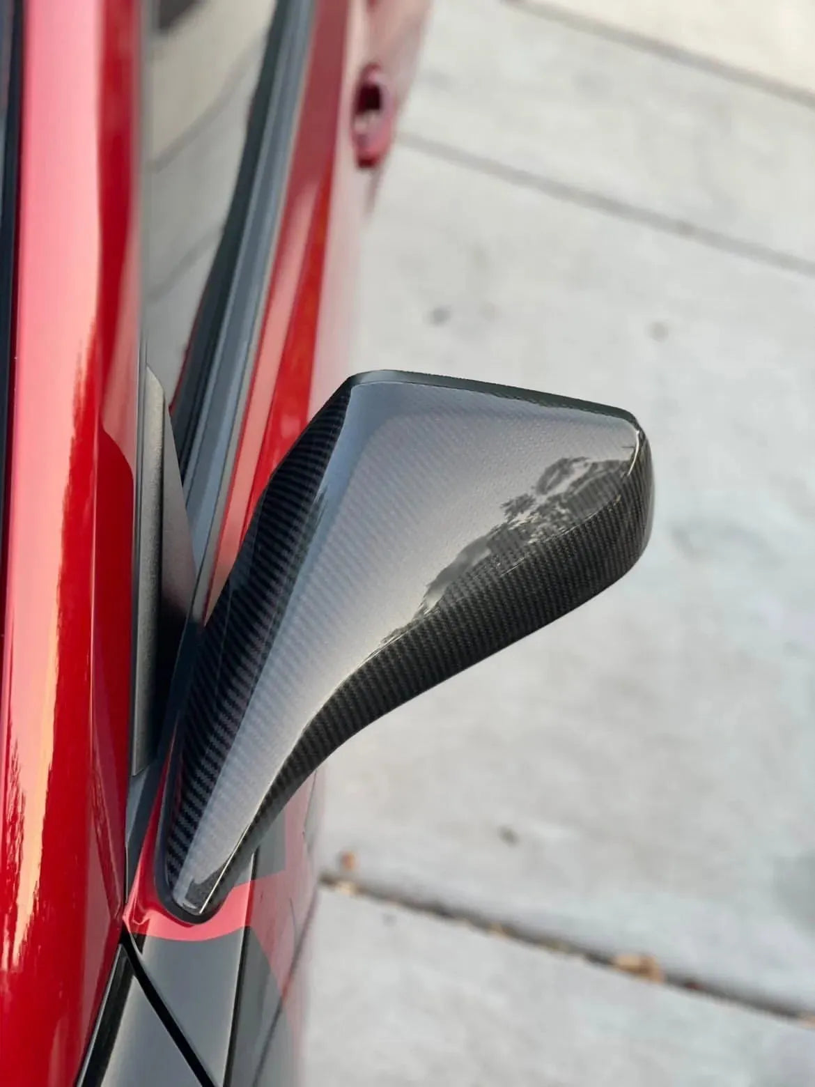 [2pcs Set] Carbon Fiber Mirror Cover for Chevy Camaro 2010-2015 - carbonaddons Carbon Fiber Parts, Accessories, Upgrades, Mods
